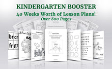 Kindergarten Booster (age 4 years to 6 years) - Digital Download