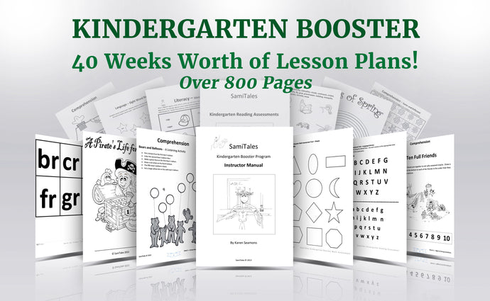 Kindergarten Booster (age 4 years to 6 years) - Digital Download