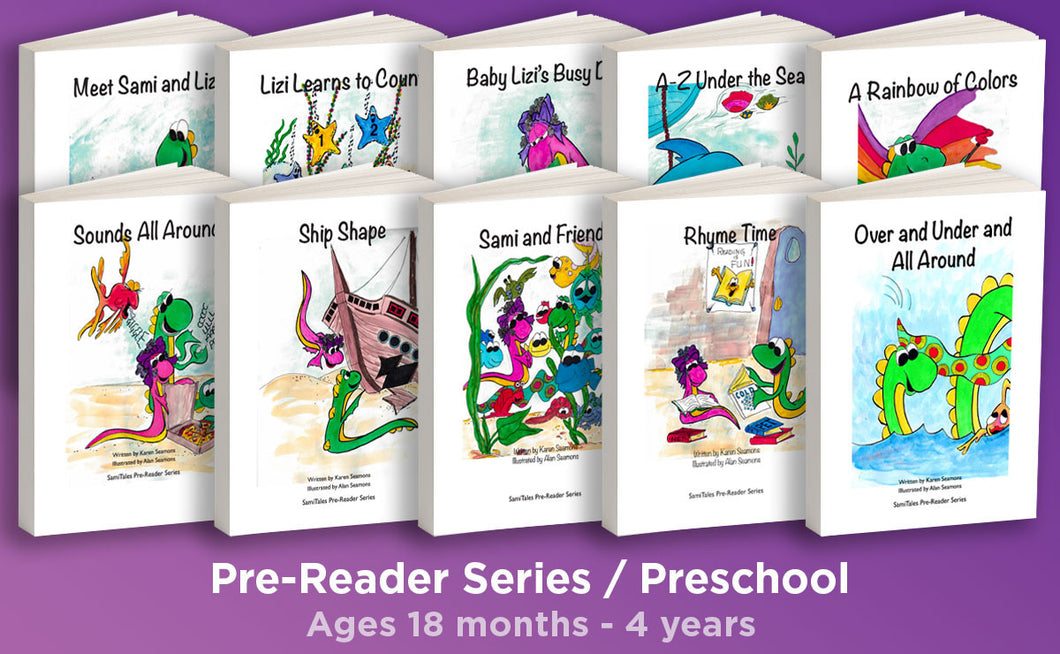 Pre-Reader Series / Preschool (age 18 months to 4 years) - Digital Download